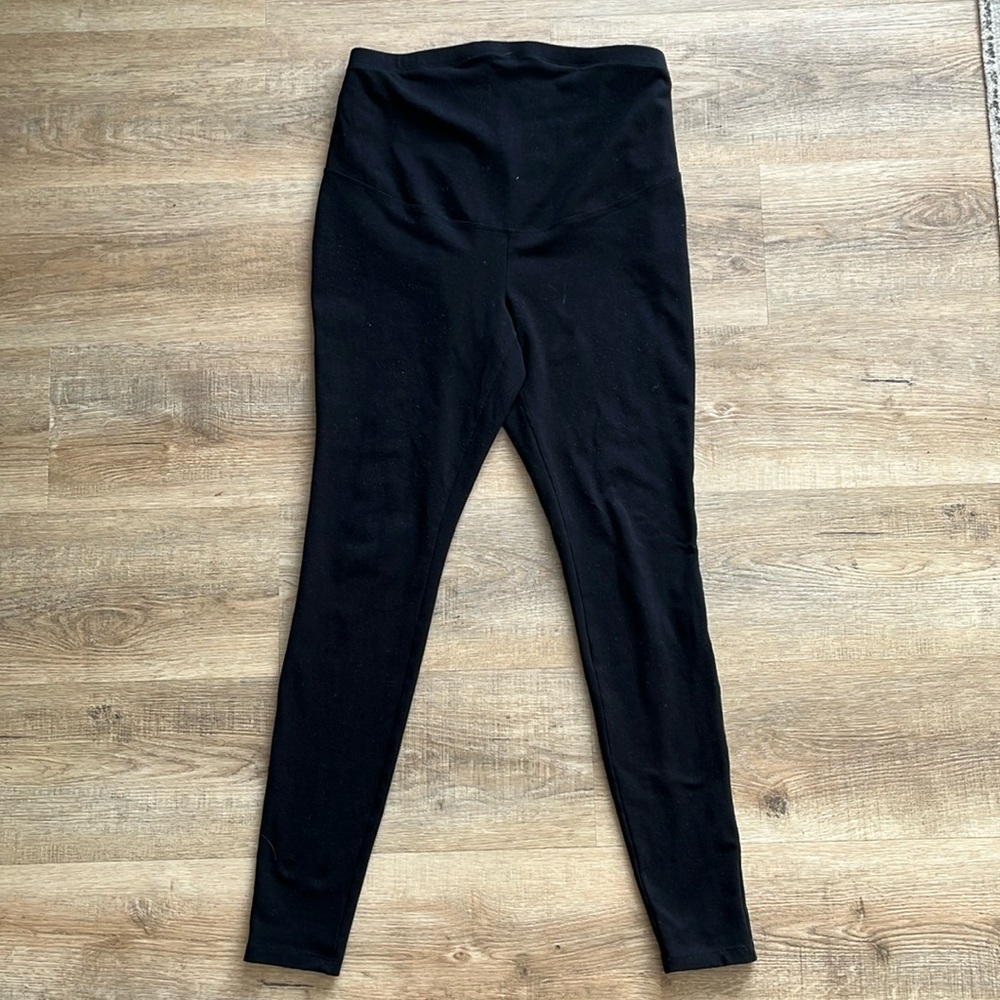 Full panel maternity leggings